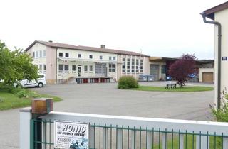 Gewerbeimmobilie kaufen in Bahnhofstr. 64, 92690 Pressath, gepflegte Gewerbe-/Industrie-Objektfamilie (Büro, Fabrik, Lagerhalle, Kühlhaus, LKW-Garagen)