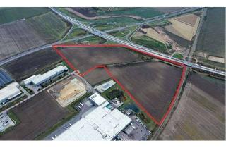 Gewerbeimmobilie kaufen in 06408 Ilberstedt, 14 ha Logistik-Grundstück am Autobahnkreuz Bernburg A14/A36