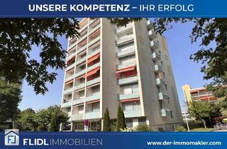 Penthouse kaufen in 94072 Bad Füssing, Gepflegtes 1,5 Zimmer Appartement, 8. Stock Penthouse-Charakter mit Sonnenbalkon in Bad Füssing