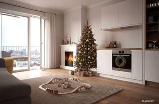 Penthouse kaufen in Johannes-Göderitz-Straße 81/82, 39130 Neu Olvenstedt, Weihnachtswärme am Kamin – Willkommen in Ihrer Penthouse-Oase