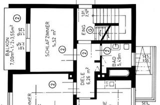 Wohnung mieten in Edersiedlung, 84048 Mainburg, 2-Zimmer-Wohnung mit Wohnküche, Balkon und Gartennutzung in Mainburg