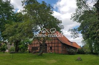 Haus kaufen in 21354 Bleckede, Kleinod an der Elbe, Idylle pur - Altes Pfarrhaus in Radegast zu verkaufen