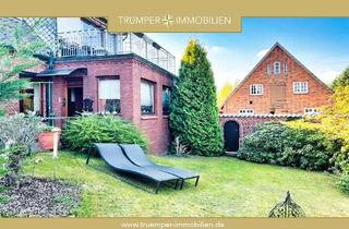 Haus kaufen in 21423 Winsen, Stilvolles Ensemble aus Kapitänshaus und zweitem Wohnhaus in bester Lage an der Elbe