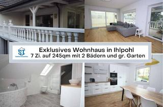 Haus mieten in 27721 Ritterhude, Exklusives Wohnhaus in Ihlpohl mit 7 Zi. auf 245qm und großem Garten