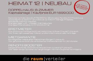 Anlageobjekt in 83052 Bruckmühl, HEIMAT 12 | Kapitalanlage mit bis zu 7% Rendite p.a., Mietgarantie 36 Mon., AfA 5%, Doppelhaus!