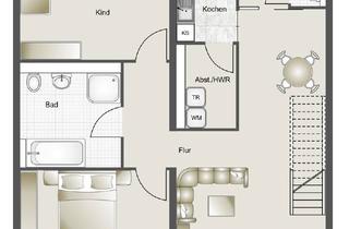 Wohnung mieten in 74676 Niedernhall, Helle und moderne Maisonette-Wohnung in Niedernhall !!