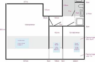Wohnung kaufen in 65479 Raunheim, Raunheim - Kleines Apartment 32m² Raunheim Dachgeschoss