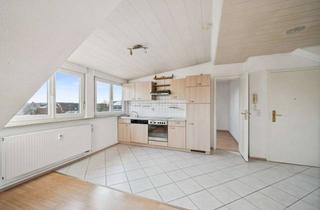 Wohnung kaufen in 89257 Illertissen, Günstige Gelegenheit! Helle 3-Zimmer-Dachgeschosswohnung auf Erbpachtgrundstück