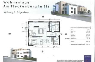 Wohnung mieten in Am Fleckenberg, 65604 Elz, Moderne, helle 3-Zimmer-Wohnung mit Südwest-Terrasse in schöner Lage von Elz