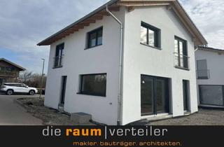 Einfamilienhaus kaufen in 83052 Bruckmühl, Baubeginn erfolgt: Neubau Einfamilienhaus in Bruckmühl, 5-Zi., ca. 125 qm Wfl., Süd-West-Grundstück