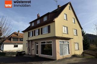 Haus kaufen in 74427 Fichtenberg, Großzügiges Wohnhaus mit Geschäftsräumen und zwei Wohnungen im Ortskern