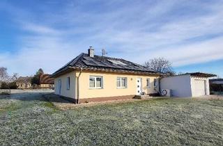 Haus kaufen in 14959 Trebbin, Traumhafter Bungalow mit Wärmepumpe & Photovoltaik