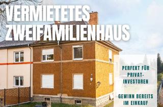 Haus kaufen in 15370 Petershagen, provisionsfrei! vermietetes Zweifamilienhaus - perfekt für Privatinvestoren!