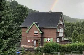 Haus kaufen in An Der Natzschung, 09526 Olbernhau, Sehr schönes 10-Zimmer Holzhaus in Olbernhau mit großer Garage/Werkstatt