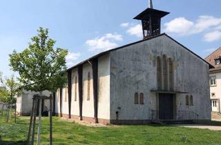 Gewerbeimmobilie kaufen in Egon-Eiermann-Allee, 76187 Knielingen, Garnisonskirche Knielingen 2.0, erheblicher Sanierungsbedarf