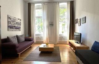 Immobilie mieten in Bleibtreustraße, 10623 Charlottenburg (Charlottenburg), SAVIGNYPLATZ Bleibtreustraße - komplett ausgestattet und modern möbliert!!!