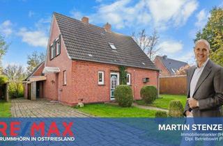 Haus kaufen in 26736 Krummhörn, Ihr Familiendomizil in Küstennähe – wo Entspannung und Entschleunigung zum Alltag gehören!