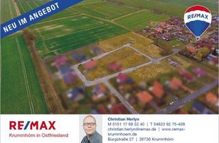 Grundstück zu kaufen in Lorbeerweg, 26736 Krummhörn, Ein Platz zum Leben – Baugrundstück in Loquard, Krummhörn mit Deichblick