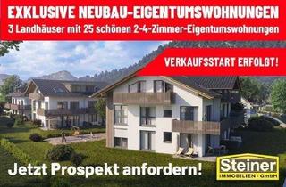 Wohnung kaufen in 82467 Garmisch-Partenkirchen, VERKAUFS-START: 3-Zimmer-Terrassen-Wohnung ca. 83,00 m², Keller, TG-Platz a. W. WHG-Nr. 19