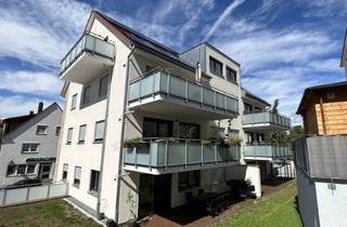 Wohnung kaufen in 71672 Marbach, 3-Zimmer-Wohnung im Erdgeschoss mit Terrasse & Garten