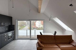 Wohnung kaufen in 71672 Marbach, Charmante 3-Zimmer-Dachgeschosswohnung mit Balkon