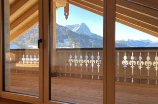 Wohnung kaufen in 82467 Garmisch-Partenkirchen, Luxuriöse Neubau - Dachgeschosswohnung im Alpenchick mit Panoramablick