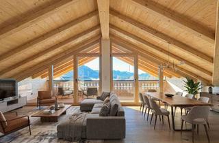 Wohnung kaufen in 82467 Garmisch-Partenkirchen, Luxuriöse Neubau - Dachgeschosswohnung im Alpenchick mit Panoramablick