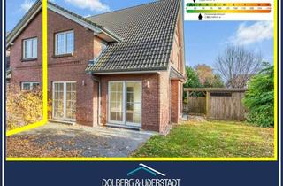 Doppelhaushälfte kaufen in 22145 Stapelfeld, Moderne Doppelhaushälfte mit Garten und Carport in grüner Randlage von Stapelfeld