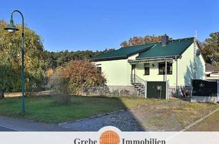 Haus kaufen in Friedensstraße 28 b, 15837 Baruth, Haus mit 3 Zimmern, Keller und 2 Garagen auf 500 m² in absolut ruhiger Lage