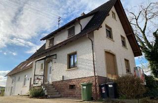 Haus kaufen in 76359 Marxzell, 2 Häuser mit großer Grünlandfläche und Weitblick - Ruhiger Wohntraum für Natur- u. Tierliebhaber