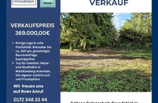 Grundstück zu kaufen in 04416 Markkleeberg, Seltene Gelegenheit: Grundstück in zweiter Reihe mit bestätigter Bauvoranfrage und eigener Zufahrt