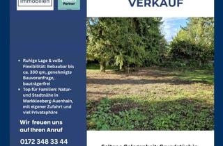 Grundstück zu kaufen in 04416 Markkleeberg, Seltene Gelegenheit: Grundstück in zweiter Reihe mit bestätigter Bauvoranfrage und eigener Zufahrt