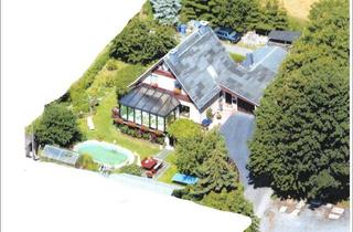Einfamilienhaus kaufen in 07929 Saalburg-Ebersdorf, Saalburg-Ebersdorf - Schönes Einfamilienhaus mit Wintergarten, Salzwasserpool, Blockheizkraftwerk usw.