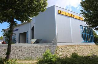 Büro zu mieten in Mainfrankenpark 55, 97337 Dettelbach, Ausstellungshalle mit großem Showroom und Büro mit Werkstatt sowie Freigelände, eingezäunt mit Toren