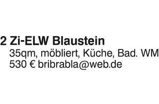 Wohnung mieten in 89134 Blaustein, 2 Zi-ELW Blaustein