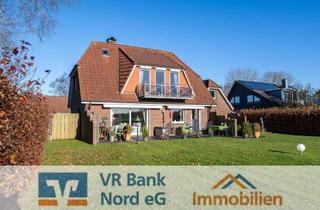 Haus kaufen in 25917 Leck, Repräsentatives Friesenhaus mit Garage in exclusiver Lage mit unverbaubarem Südblick