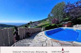 Haus kaufen in 77887 Sasbachwalden, Sasbachwalden - Denkmalgeschütztes Anwesen mit Gästehaus, Pool, Sauna und herrlichem Panoramablick über das Rheintal.