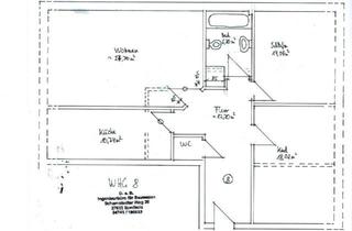 Wohnung kaufen in 27639 Wurster Nordseeküste, Wurster Nordseeküste - Helle 3-Zimmer Wohnung mit Stellplatz in Nordholz