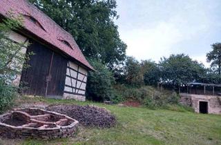 Bauernhaus kaufen in 07980 Berga, Berga/Elster - ökologisch sanierter 3-Seitenhof, Haus, Bauernhof, autark, Garten