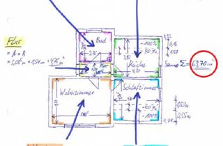 Wohnung kaufen in 65428 Rüsselsheim, Rüsselsheim am Main - Provisionsfrei 2ZKB DG Wohnung in 65428 Rüsselsheim