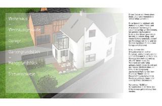 Bauernhaus kaufen in 35614 Aßlar, Aßlar - Bauernhaus mit Südterrasse, Garten, Scheune & Wiese mit Weitblick