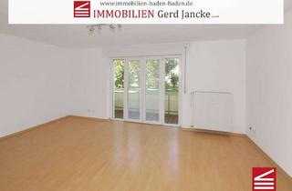 Wohnung kaufen in 76532 Oos, Baden-Baden, gut geschnittene Zwei-Zimmer-Wohnung mit Balkon u. Carport!