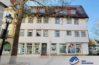 Wohnung kaufen in 74336 Brackenheim, VBU Immobilien - Altbau-Maisonette mitten in der Innenstadt zeitlose Eleganz, zentrale Lage