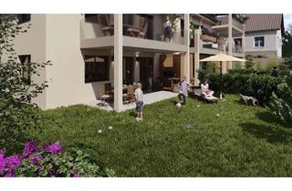 Wohnung kaufen in Pistlgasse 6-8, 82362 Weilheim, 3-Zimmer-Gartenwohnung im Neubau-Erstbezug, provisionsfrei für den Käufer!