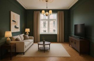 Wohnung kaufen in 60313 Innenstadt, Stilvolle Beletage mit klassischem Charme und modernem Wohnkomfort im Herzen von Frankfurt