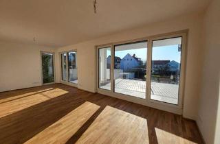 Wohnung mieten in Kehrstraße 8b, 37085 Göttingen, 4 Zimmer Maisonette Wohnung mit Dachterrasse, 360 Grad-Weitblick in Geismar, KFW 40/Passivhaus