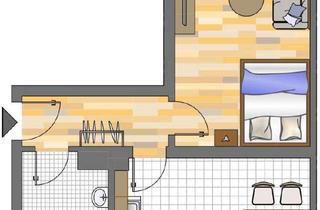 Sozialwohnungen mieten in Güntherstraße 90, 44143 Dortmund, Ab sofort! 1-Zimmer-Wohnung in Dortmund Körne (nur mit WBS)