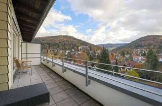 Wohnung mieten in 76332 Bad Herrenalb, Großzügige 3 -Zimmer-Wohnung mit Dachterrasse in ruhiger Aussichtslage von Bad Herrenalb