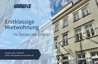 Wohnung mieten in 99084 Altstadt, antaris Immobilien GmbH ** Erstbezug nach Renovierung - Wohnung im Herzen von Erfurt **