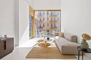Wohnung mieten in Schwartzkopffstrasse 11a, 10117 Mitte, Möbl. Design-Wohnung | Erstbezug | moderne EBK | bis 4,7m Raumhöhe | am Nordbahnhof Park | Südbalkon